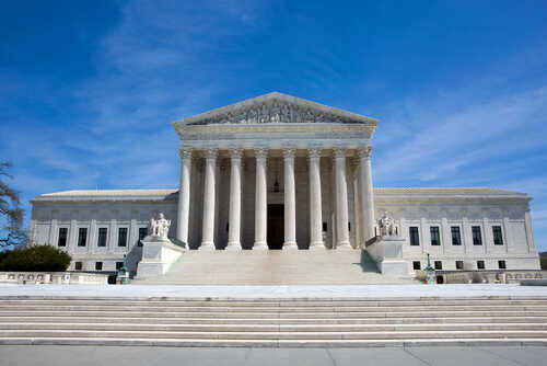 Supreme,Court,Building,In,The,United,States,Of,America,Is