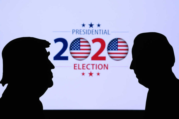 New,York,,Usa,,Jun,17,,2020:,Silhouette,Of,Republican,Candidate