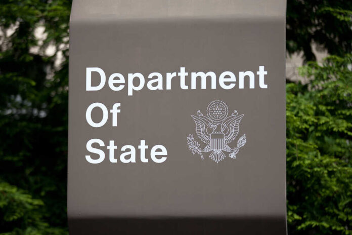 Washington,,Dc,-,June,1:,Sign,Outside,Of,The,Department