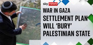 Far-right Israeli minister unveils settlement plan to 'bury'