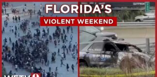 Spring Break beach mayhem, officer shot during chaotic