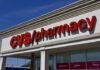 CVS pharmacy storefront with building signage visible