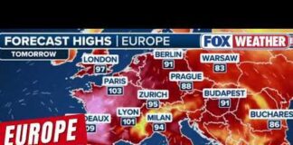 Rare 'Red Warning' Issued For London As Dangerous Heat Wave Spreads Across Europe