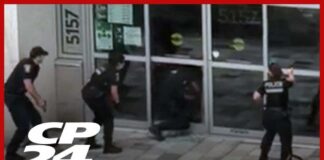 Montreal residents on lockdown after one officer, one civilian killed in grocery store shooting