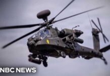 Trump says Iran shot down U.S. helicopter