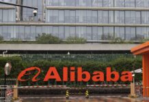 Military Label Fury: Alibaba Strikes Back Business team in conference room with digital data overlays