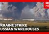 Drone Inferno TORCHES Russia’s ‘Amazon’ Ukraine strike Russian online retail warehouses | BBC News
