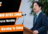 Taiwan President's Big Warning To China | Democracy Must Be Protected | News9
