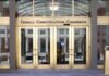 Obama Phone Chaos: FCC Strikes Back Federal Communications Commission building entrance with gold doors