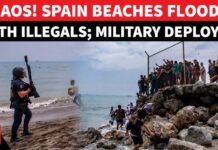 WILD FOOTAGE: Spain Invaded As Thousands Of Illegals From Morocco Storm Ceuta, Military Deployed