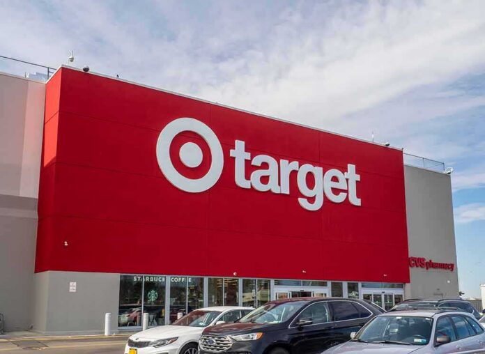 shutterstock_1934814941 Target store exterior with parking lot