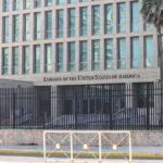 U.S. Dodges Ebola — Ships Exposed Americans to KENYA Embassy building behind tall black security fence