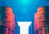 Dangerous Uranium Blind Spot – Blocked Access Risks Nuclear Misstep Radioactive waste barrels stacked in rows inside a facility